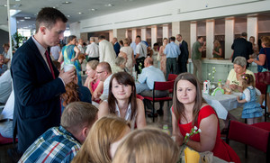 Udział w Generalnej Konwencji w Rzeszowie - 22.07.16 w czasie przerwy między wykładami. 