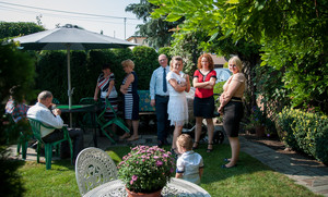 Życie zborowe - w trakcie przerwy w coniedzielnym nabożeństwie. 11.09.2016