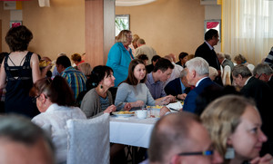  Generalna Konwencja w Lesznie - wspólny posiłek. 20.08.2017