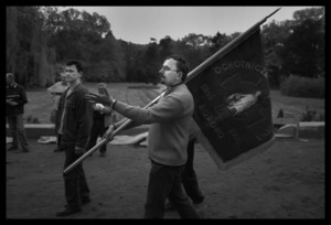 Próba generalna przed rocznicowymi uroczystościami OSP Borowo