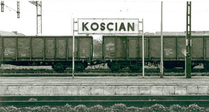 15. Fot. Tomasz Wiśniewski. Kościan, peron na dworcu PKP