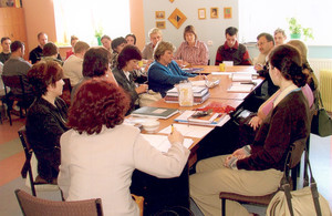 34. Fot. Barbara Zaborska, Stare Oboryska z cyklu ,,dzień z życia naszego gimnazjum