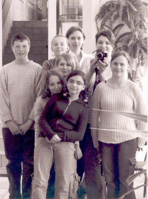 35. Fot. Barbara Zaborska, Stare Oboryska z cyklu ,,dzień z życia naszego gimnazjum