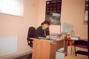 Fot. Filip Kasprzak z Jerki. Zdjęcie przedstawia moją mamę Olę w czasie pracy.