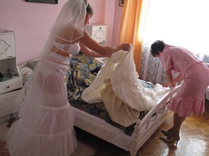 Przygotowania do ślubu Rafała Napierały i Lucyny Ratajczak  z Czempinia