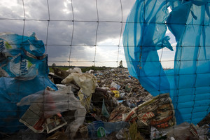 Wysypisko w Krzywiniu.