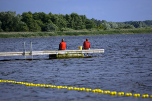 Dębiec Nowy, plaża główna