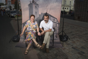 Portrety przechodniów: Magdalena Lajszner i Janusz Dodot 