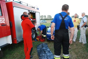 Kanał w okolicach wsi Żelazno. Tego dnia odnaleziono i wyłowiono zwłoki wędkarza, który utonął kilka dni wcześniej