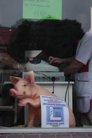 Rynek w Czempiniu  Godz. 11.35