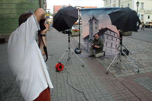 Projekt PKS, Kościan, ul. Wrocławska. Uliczne studio Andrzeja Florkowskiego 