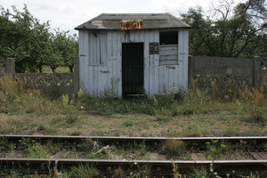 Śmigielska Kolejka Dojazdowa. Przystanek Robaczyn