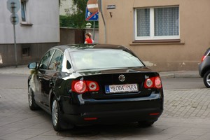 Fot. Hania Majchrzak.  Ul. Kościelna w Kościanie. 