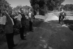 Choryń, gmina Kościan. Przygotowania do pogrzebu.