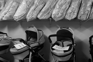 Bernard Derda, sklep z wózkami przy ul. Wrocławskiej 