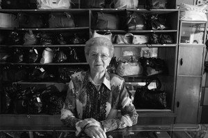 Getruda Wdowicka, Kościan, Rynek, sklep z galanterią – torebki.