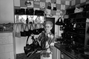 Getruda Wdowicka, Kościan, Rynek, sklep z galanterią – torebki.