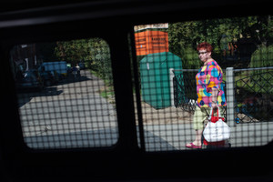 Kościan, Patrolowanie miasta. Widok z okna radiowozu