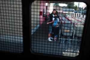 Kościan, Patrolowanie miasta. Widok z okna radiowozu