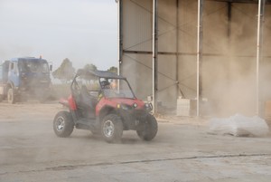 Autor: Aleksandra Kasprzak. Mój syn Jakub w Polarisie. Zdjęcie wykonano w Jerce