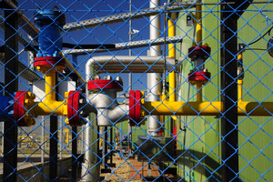 Kopalnia gazu w Kokorzynie.