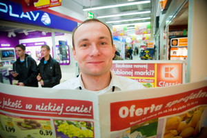 Szymon Kulus – Kierownik działu spożywczego WBL FOOD Market Kościan Kaufland Polska