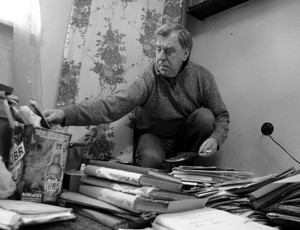 Redaktor Jerzy Zielonka, znany dziennikarz i regionalista 