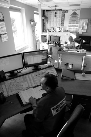 Kościan - wspólne stanowisko dyspozytorskie straży pożarnej i pogotowia ratunkowego