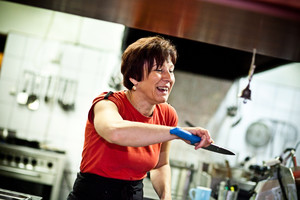 Zajazd u Dudziarza, praca w kuchni