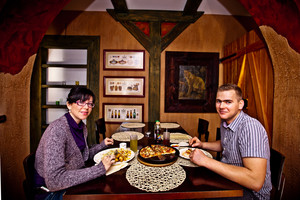 Pizzeria-Gospoda Ryś, Katarzyna Rajch i Mateusz Stańczak bardzo lubią kuchnię 