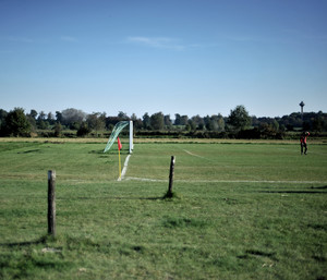 Boisko w Starym Luboszu.