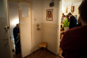 Przedpołudnie – msza św.  w   Domu Pomocy Społecznej w Jarogniewicach.