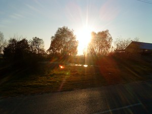 Kinga Kaźmierczak, z redakcji strony internetowej Zespołu Szkół w Jerce - zsjerka.pl - jesienny krajobraz Zbęch. 