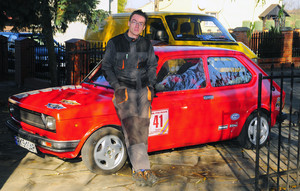 Jerka-Brzozowiec. Tomasz Wiśniewski wicemistrz okręgu PZM w pucharze Young Timer Party - w klasie 1000cm2