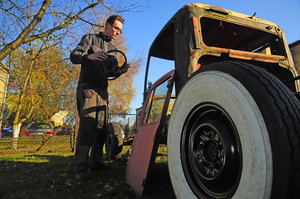 Jerka-Brzozowiec. Tomasz Wiśniewski wicemistrz okręgu PZM w pucharze Young Timer Party - w klasie 1000cm2