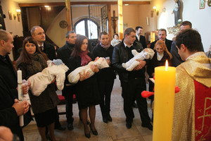 Chrzest w kościele p.w. Ducha Świętego w Kościanie