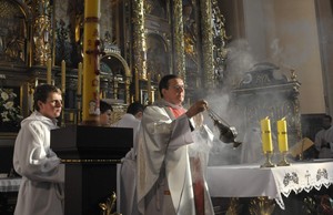 Kościan, msza za Ojczyznę w kościele farnym