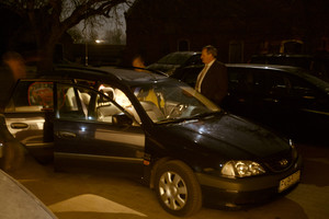 Goście rozjeżdżają sie do domów i ja zegnam sie z przewodniczącym, za którym chodziłem cały dzień, niczym duch. Mam nadzieje, ze ten dzień pozostanie w pamięci nie tylko naszej, ale i przyszłych pokoleń.