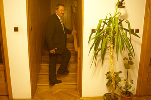 Goście rozjeżdżają sie do domów i ja zegnam sie z przewodniczącym, za którym chodziłem cały dzień, niczym duch. Mam nadzieje, ze ten dzień pozostanie w pamięci nie tylko naszej, ale i przyszłych pokoleń.