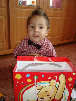 Zdjęcie mojego syna Adasia, który 11,11,11 obchodził 3- urodziny. Fot. Monika Stasiak z Nacławia