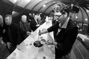 Lubiń (gm. Krzywiń) Spotkanie opłatkowe seniorów.