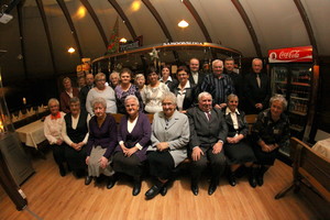 Lubiń (gm. Krzywiń) Spotkanie opłatkowe seniorów.