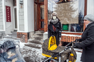  Kościan, Rynek. Wyprzedaż świąteczna