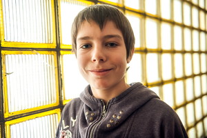 Szkoła Podstawowa nr 4 w Kościanie, klasa VI A. Mateusz Zwierz lat 12. Moje plany na przyszłość: chciałbym zostać zawodowym piłkarzem w Lechu Poznań.