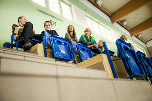 XIV Gwiazdkowy Turniej o Puchar Starosty Kościańskiego w Piłce Nożnej Halowej Szkół Podstawowych, sala sportowa Gimnazjum w St.Oborzyskach