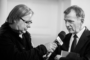 Śniadanie reporterów u starosty