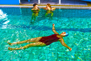 Oniryczny obraz kościańskiego basenu