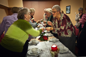 Śmigiel Drugie spotkanie wigilijne Seniorów z osiedla nr.3 