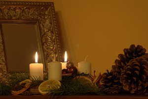  Mirosława Prałat. Tytuł: Czas adwentu. Miejsce wykonanie: mieszkanie w Kościanie