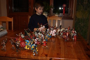 o obejrzeniu po raz kolejny scen bitwy pod Grunwaldem z filmu 